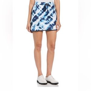 NWOT PGA TOUR APPAREL
Tie Dye Print Golf 16" Skort with Drawstring Waist